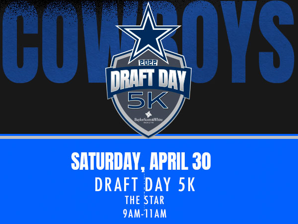 Dallas Cowboys Draft Day 5K Race